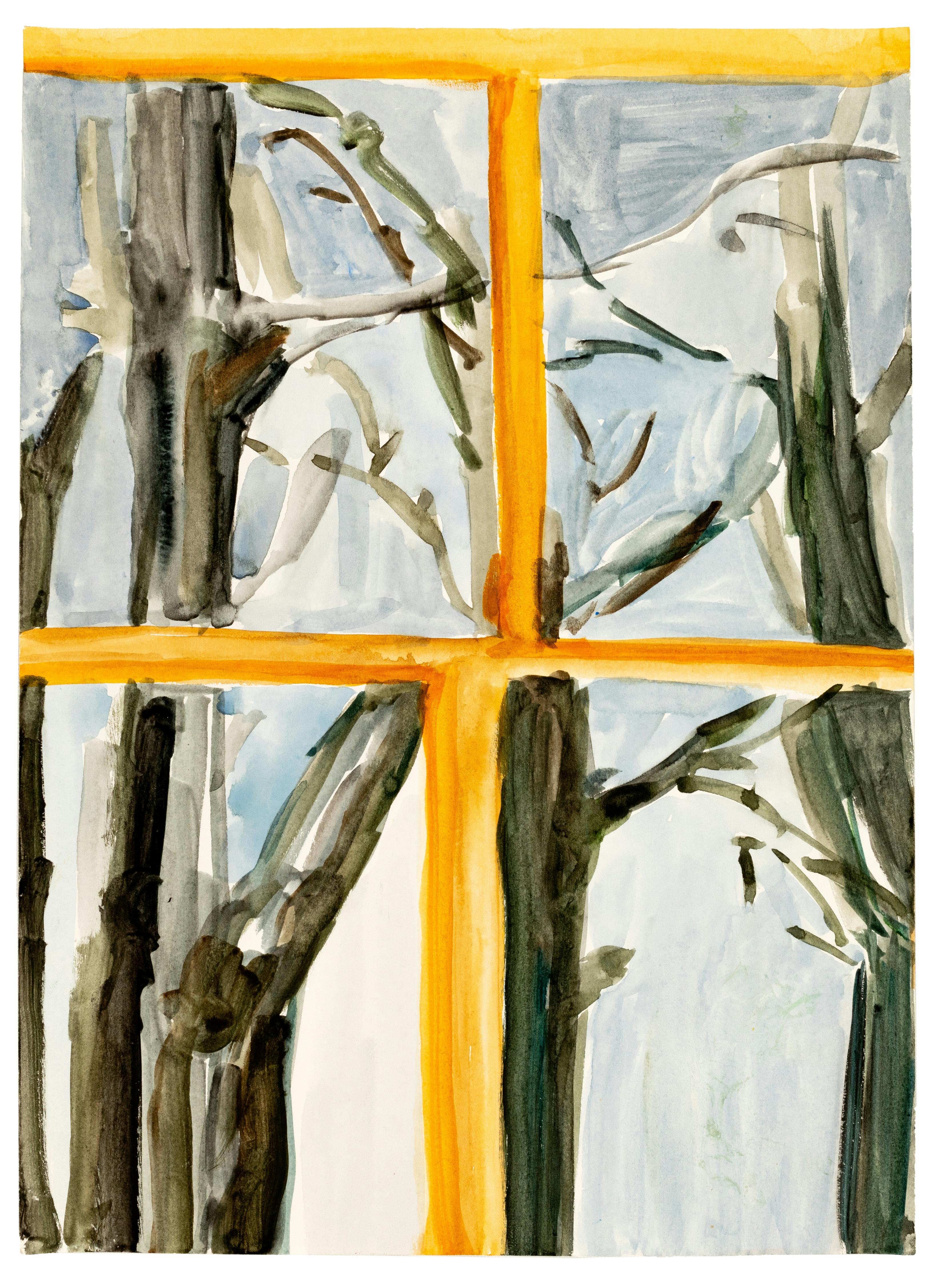 Window I (Scotland) 2018. Watercolour on paper, 21 x 29.5cm
